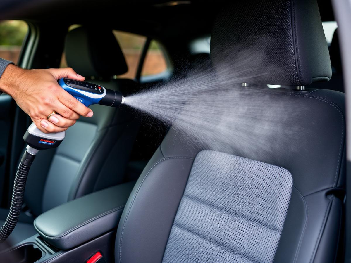 Upholstery Steam Cleaning — mobile detailing in Dallas